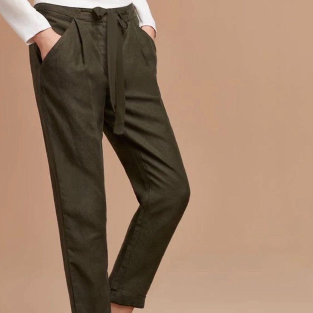 Aritzia Slacks - Forest Green